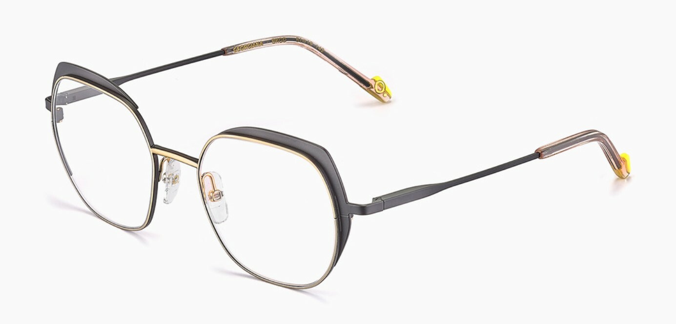 Оправа корригирующая Etnia Barcelona GEORGIANA-51O BLBK металл W + футляр + салфетка