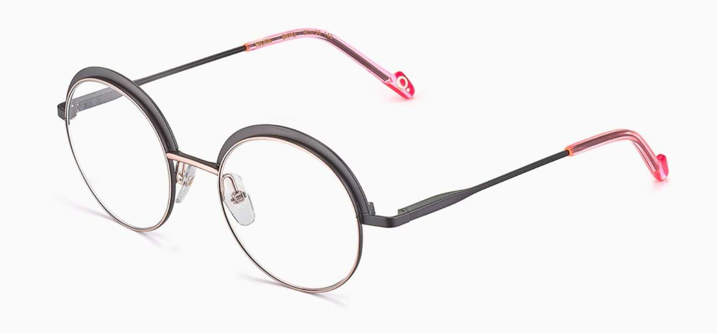 Оправа корригирующая Etnia Barcelona HILMA-50O BKPG металл W + футляр + салфетка
