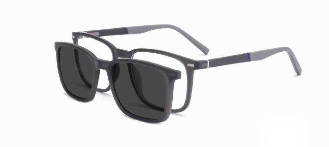 Оправа корригирующая John Gray C8016-C3 + Clip-On пластик M