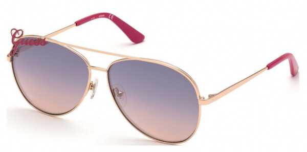 Guess 7739-28Z металл W UV + футляр + салфетка