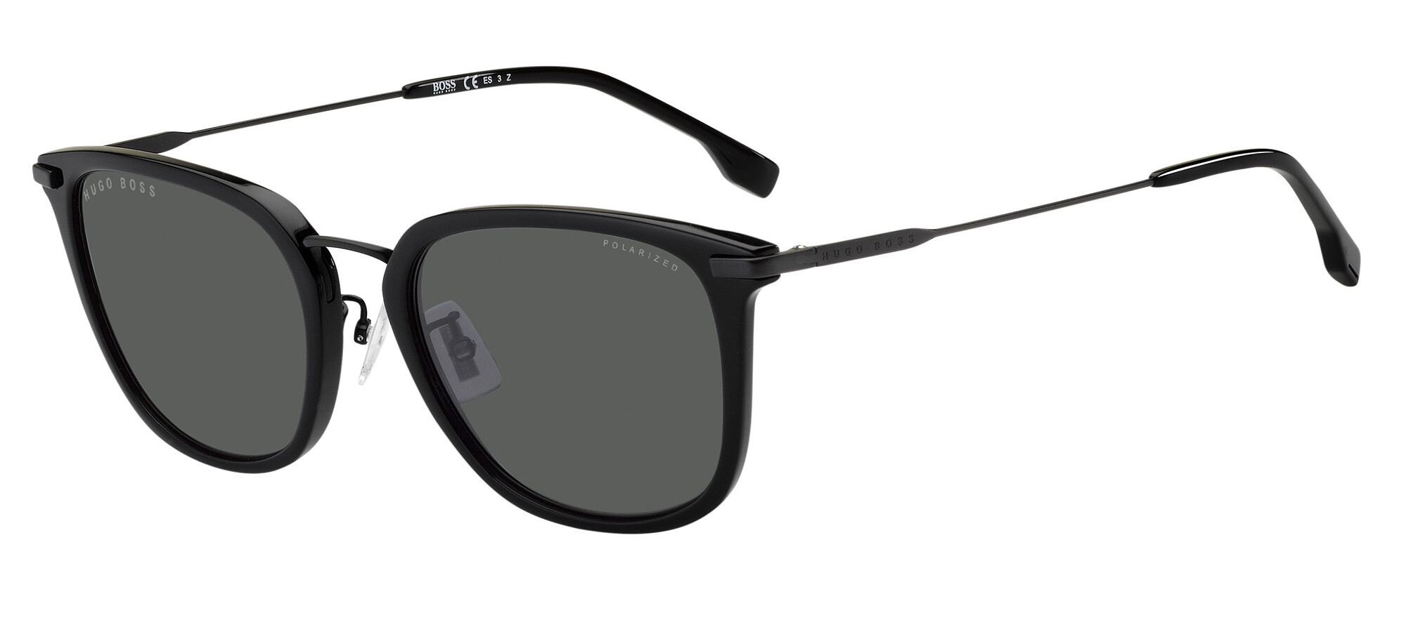 Hugo Boss 1287/F/SK-807 комбинированный пластик M + футляр + салфетка
