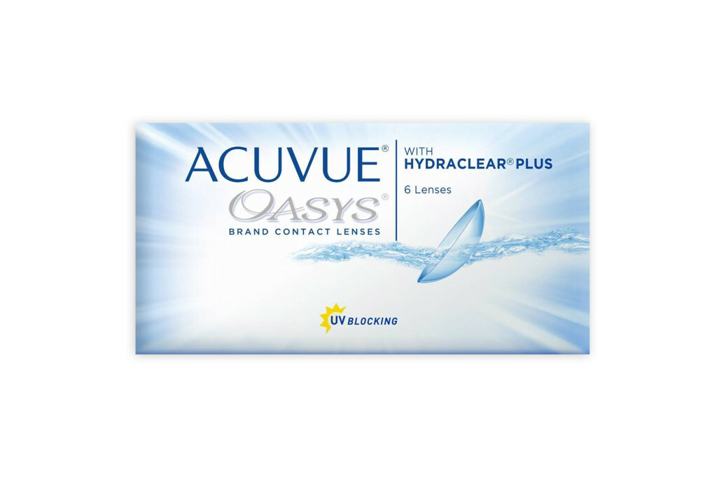 Контактная линза -4 r8,4 d14 38% ACUVUE Oasys Johnson & Johnson UV фильтр материал:этафилкон а частота замены:1 раз в 2 недели