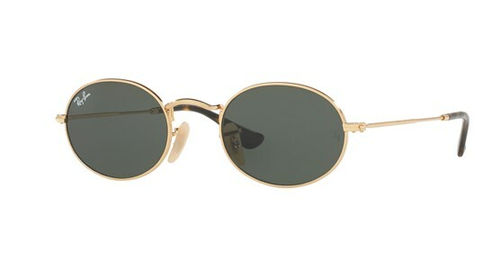 Ray-Ban 3547N Oval-001 металл M + футляр