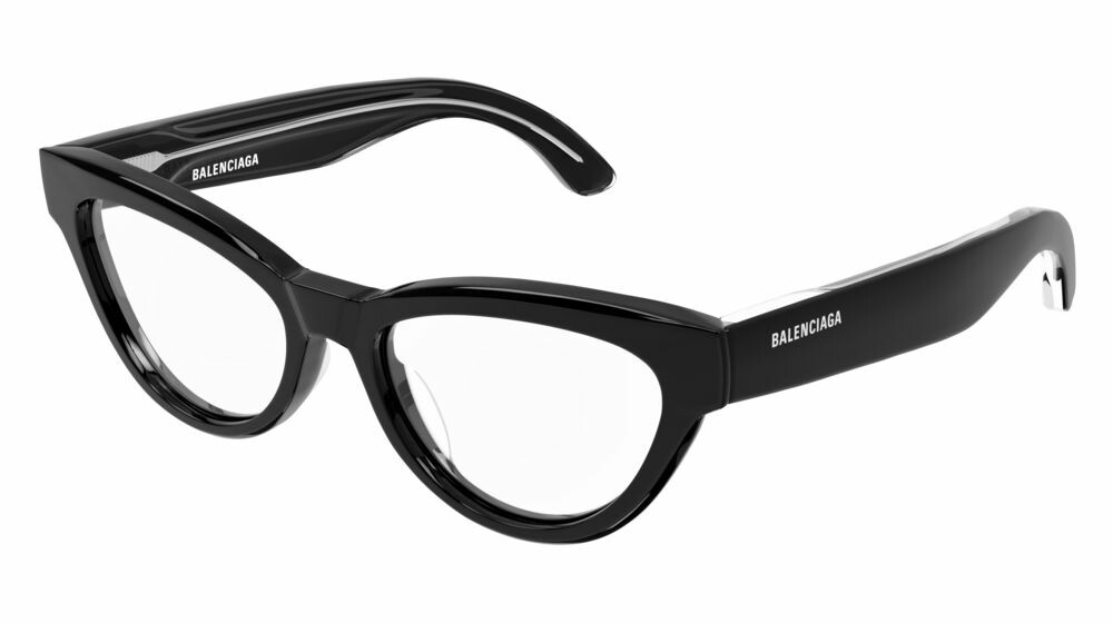 Оправа корригирующая Balenciaga BB0241O-001 ацетат W + футляр + салфетка