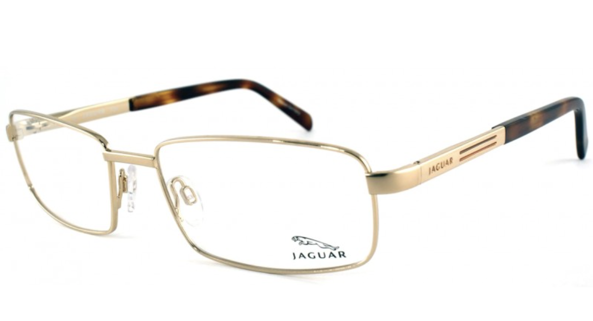 Оправа корригирующая Jaguar 33032-600-Gold металл M + футляр + салфетка