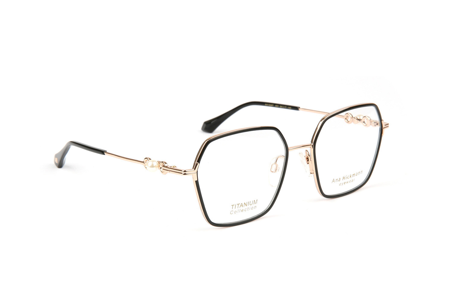 Оправа корригирующая Ana Hickmann AH1559T-A01 металл W + футляр