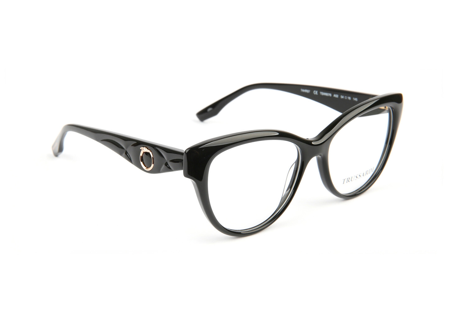 Оправа корригирующая Trussardi TSW6076-A02 ацетат W + футляр + салфетка