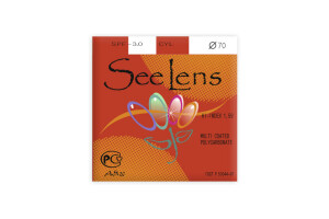 Линза очковая стигматическая -4,25 d70 i1,59 SeeLens Polycarbonate HMC Huaming Optical Co. Ltd
