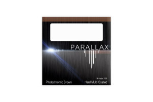 Линза очковая стигматическая +1 d75 i1,49 полимерная Brown тонированная Parallax Tinted HMC UV Huaming Optical Co. Ltd