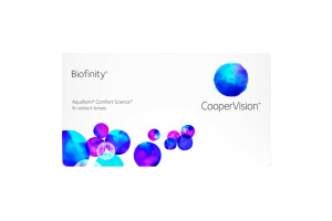 Контактная линза -1 r8,4 d14,2 55% Assol Show Cooper Vision UV фильтр материал:фанфилкон а  частота замены:1 раз в 2 недели