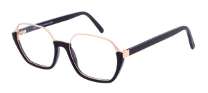 Оправа корригирующая Andy Wolf 4624-01 комбинированная W + футляр + салфетка