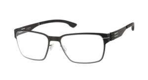 Оправа корригирующая Ic!berlin OSCAR-BLACK металл M + футляр + салфетка