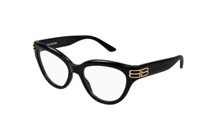 Оправа корригирующая Balenciaga BB0436O-001 ацетат W + футляр + салфетка