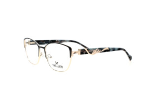 Оправа корригирующая Mirella Mori  22607-01 металл W + футляр + салфетка