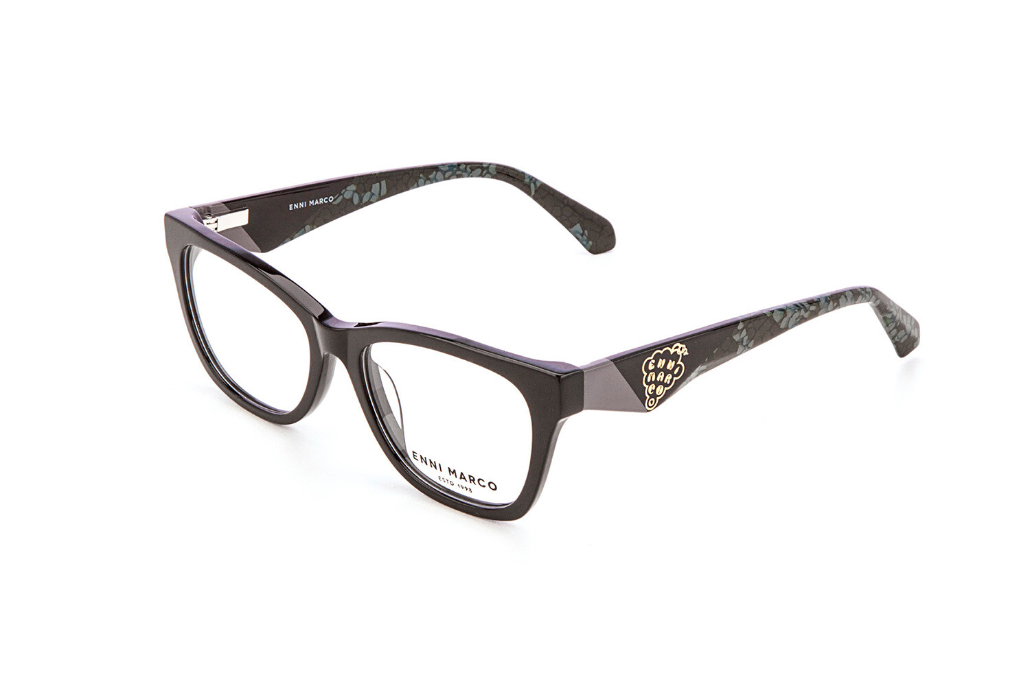 Оправа корригирующая Enni Marco IV 12-064-17P ацетат W + футляр + салфетка