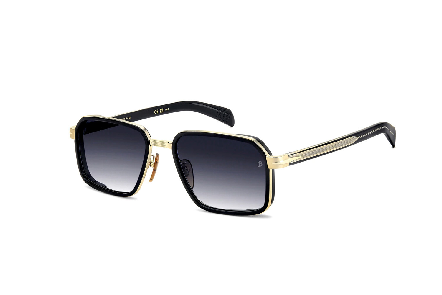 David Beckham DB 7158/S-RHL/08 металл M UV + футляр + салфетка